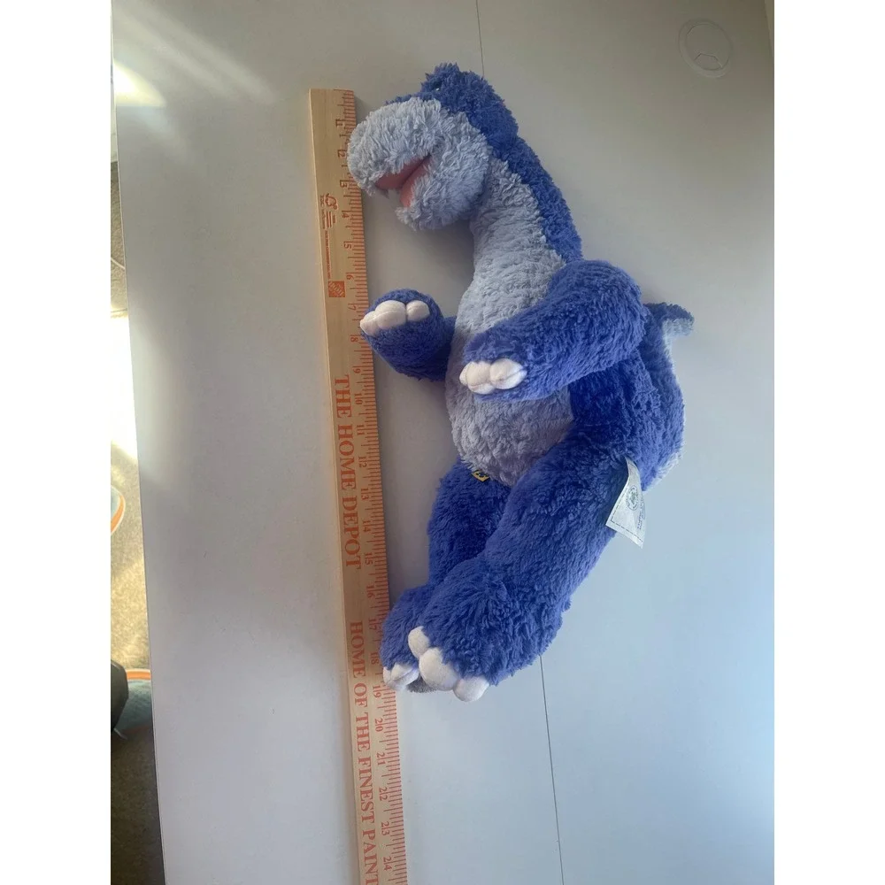 Build a Bear Workshop Dinosaur Plush Stuffed‎ Animal Blue Long Neck Toy